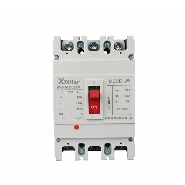 200a 4p Tpn Mccb 50ka Tipo Fisso