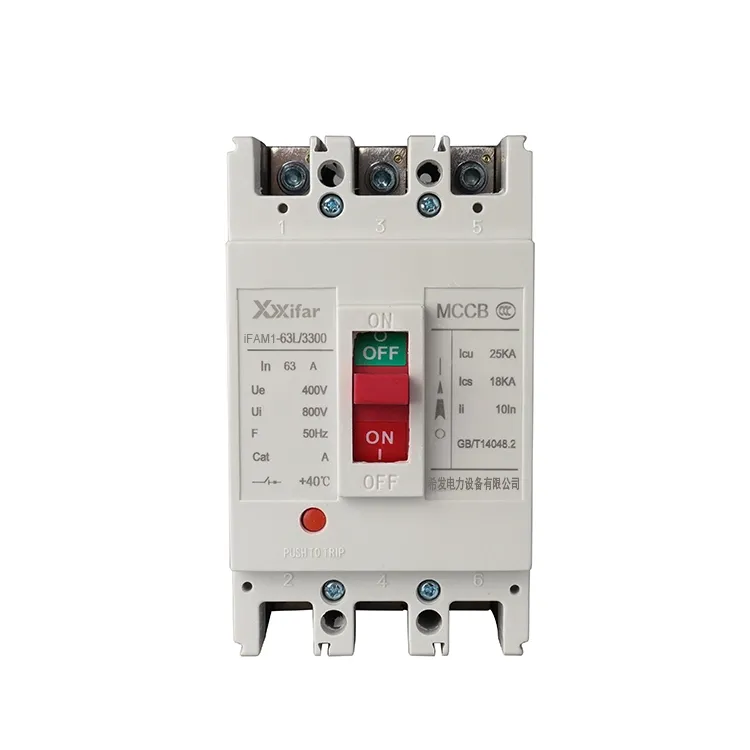Interruttore automatico scatolato 63a 3p