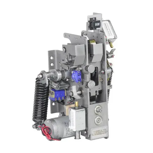 Meccanismo operativo di carica della molla dell'interruttore sottovuoto